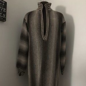 VINTAGE 70'S MISSONI ITALY KNIT HIGH NECK DRESS
